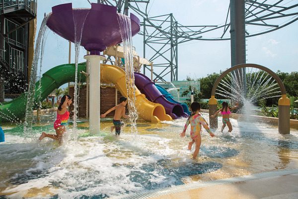 Kids at Water Park